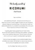 Ricorumi Fresh Friends - Funny Fruit & Veg Figures